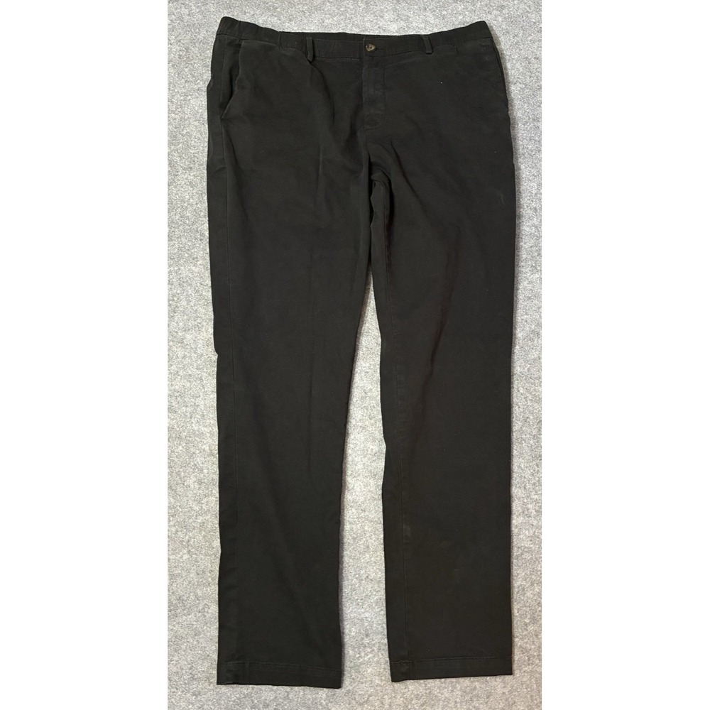 Bear Bottom Pants Mens XL 36x32 Black Performance Stretch Waist Chino Hiking